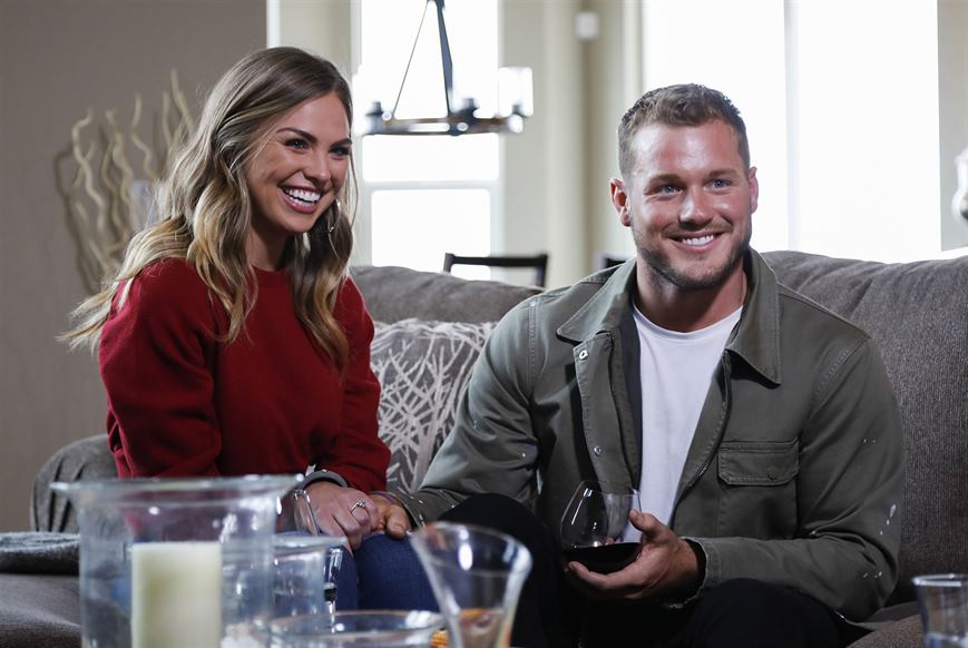 The Bachelor Colton Underwood and Cassie Randolph